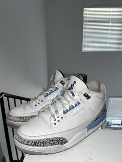 Jordan Retro 3 Carolina Size 10
