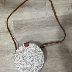 Rattan Purse 