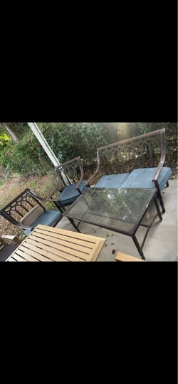 Vintage patio set