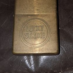 Lucky Strike Brass Zippo