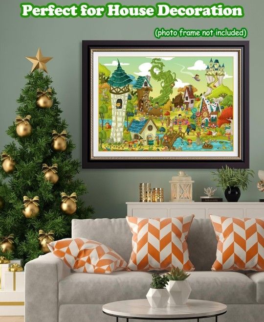 Advent Calendar Christmas Scene Puzzles