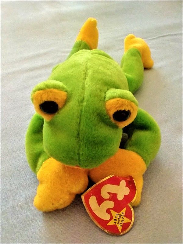 Smoochy Beanie Baby Frog --