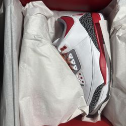 Jordan 3 Retro Fire Red