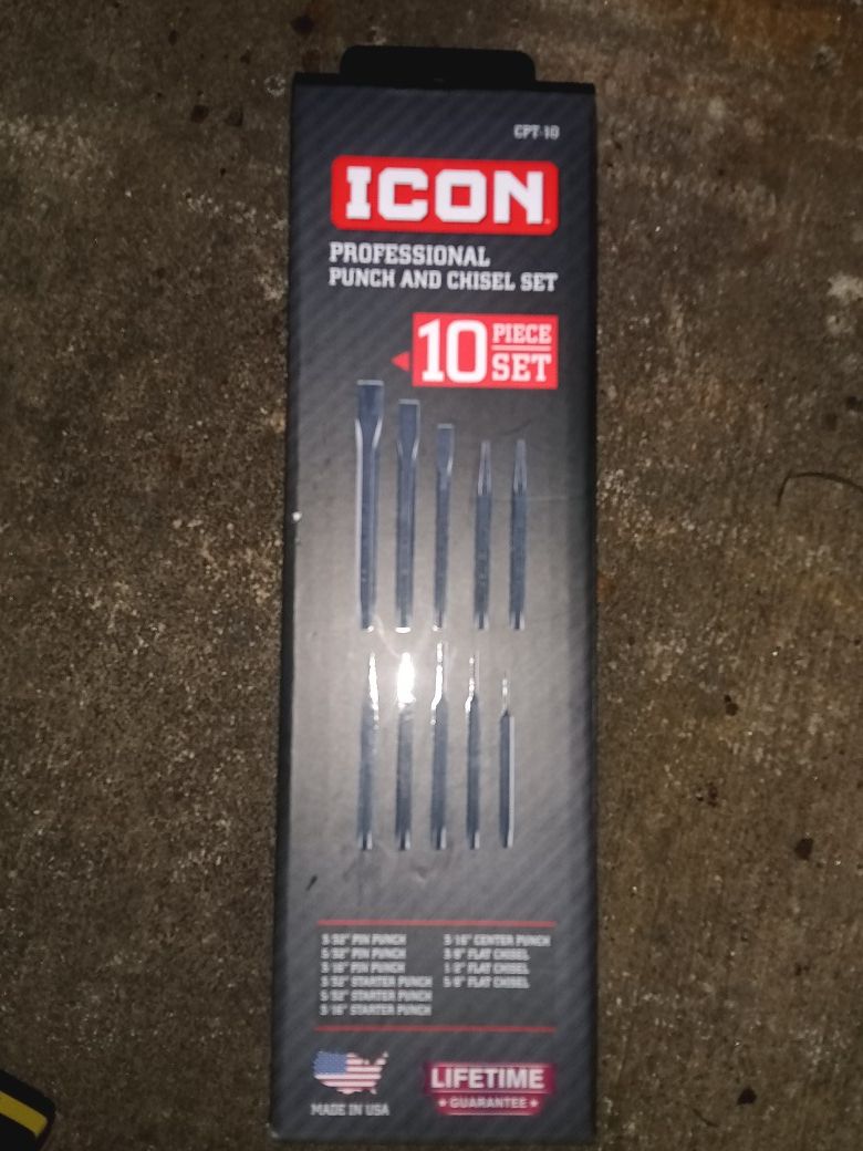 Punch Chisel Set 10pc