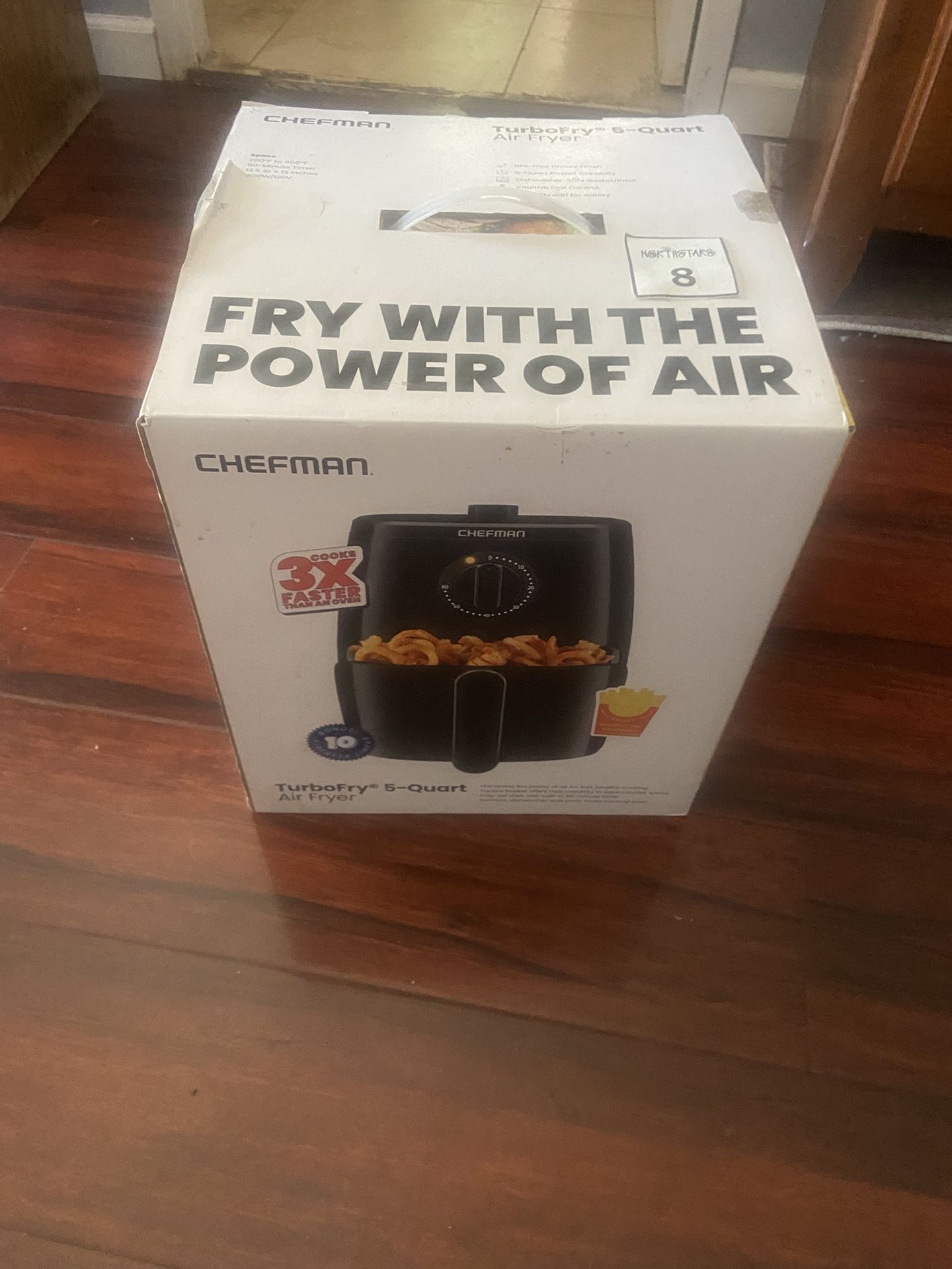 Turbo fry 5 Quart Air Fryer 