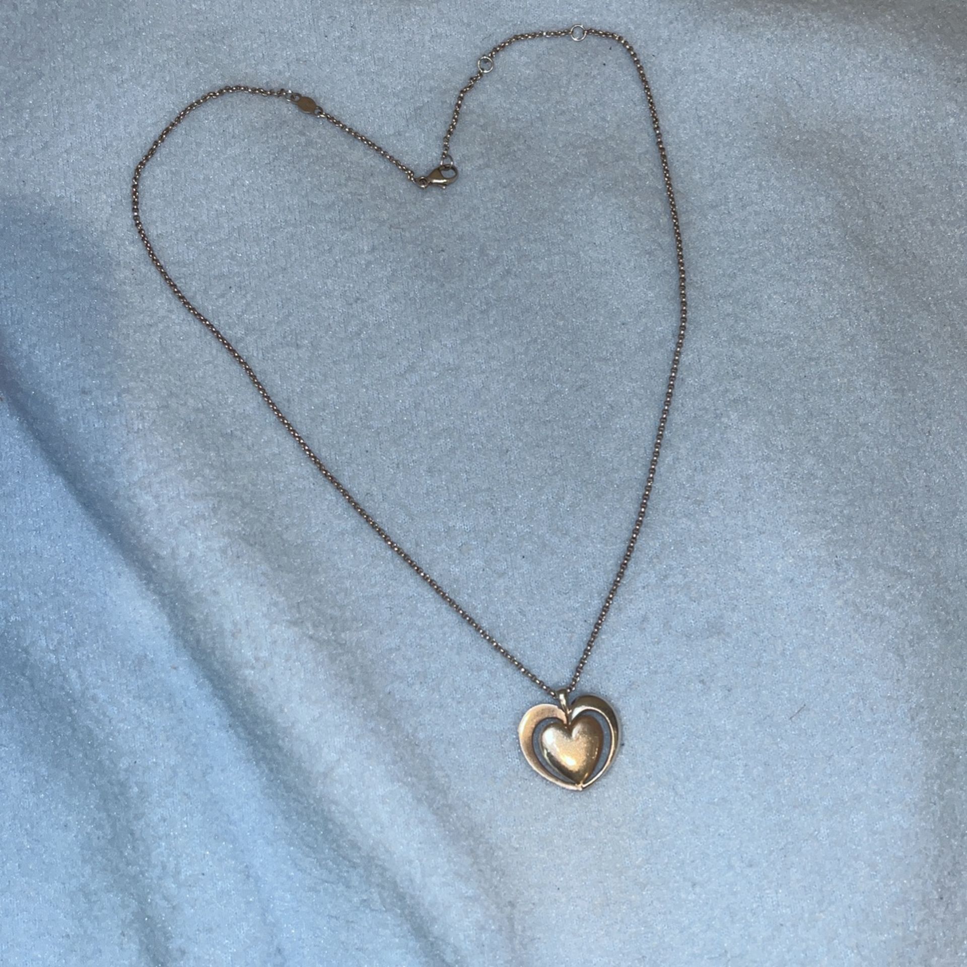 Georg Jensen Vintage 2013 Heart Necklace