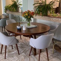 Beautiful 60” Solid Wood Dining Table