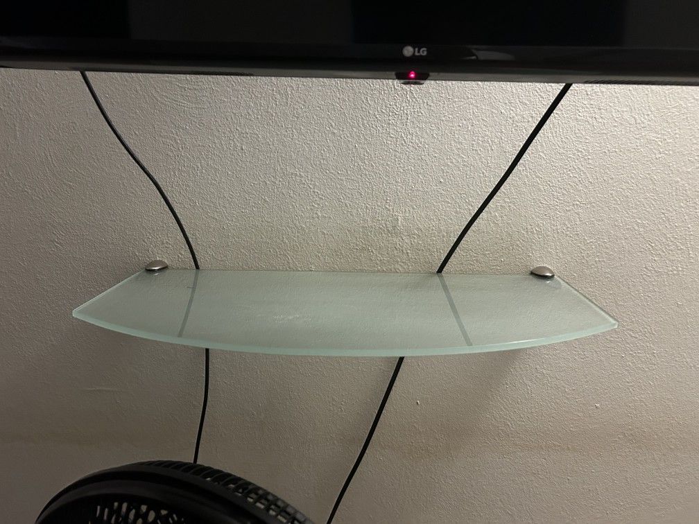 Glass Floating Shelf