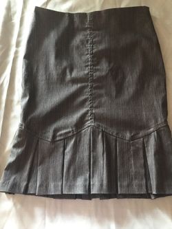 Pleated bottom skirt