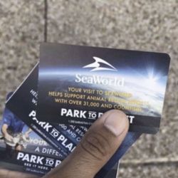 SeaWorld Orlando  Tickets + All day Dinning Food Passes - Parking Available 