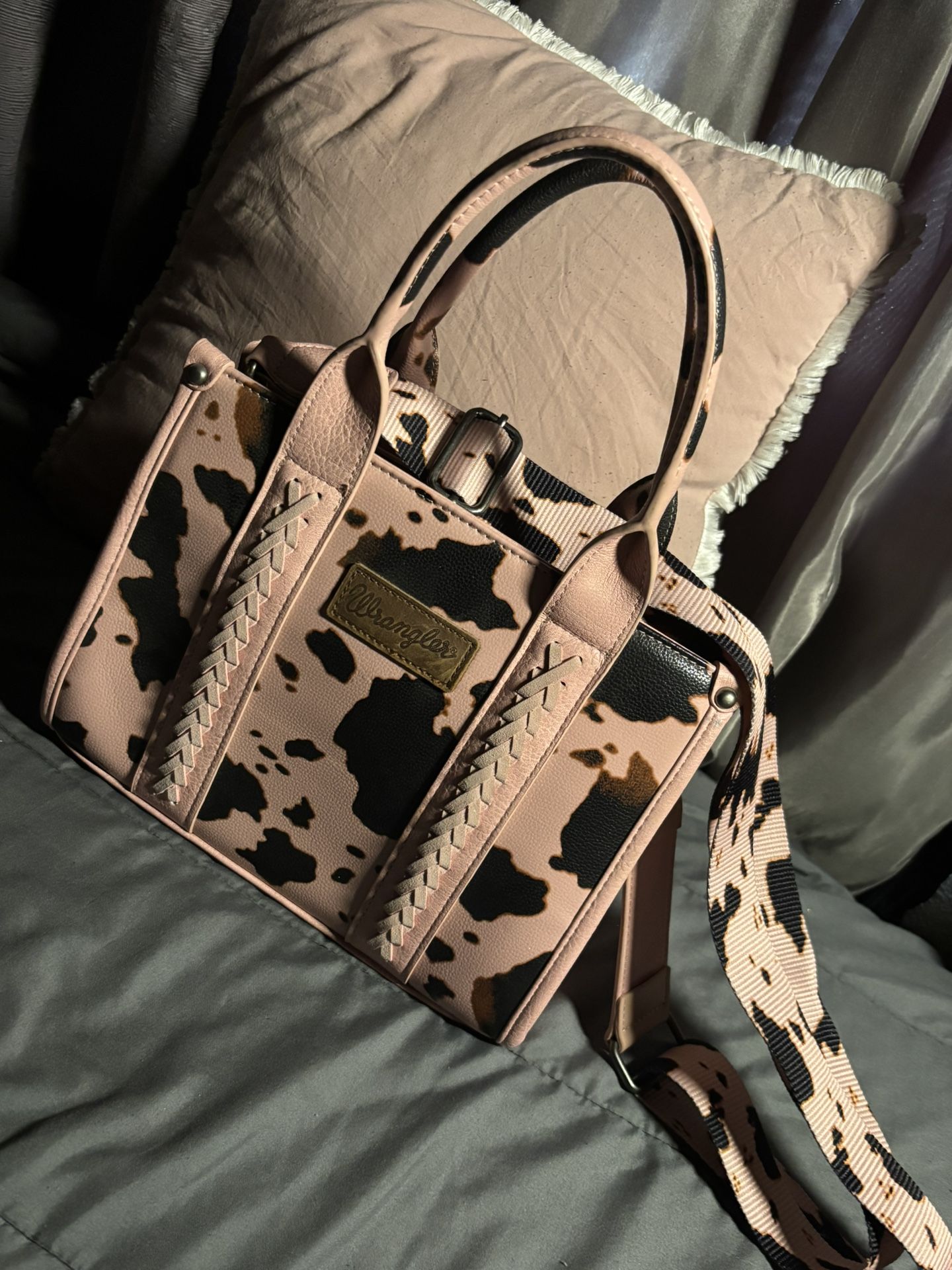 Cow Wrangler Tote Bag