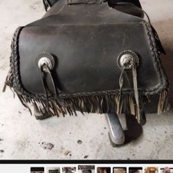 Leather Saddle Bags