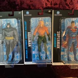 DC McFarland Justice League Action Figure Lot
