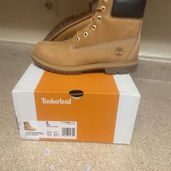 Tan Timberlands Size 9