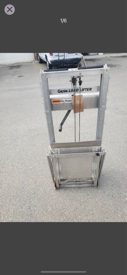 Genie lift cart aluminum