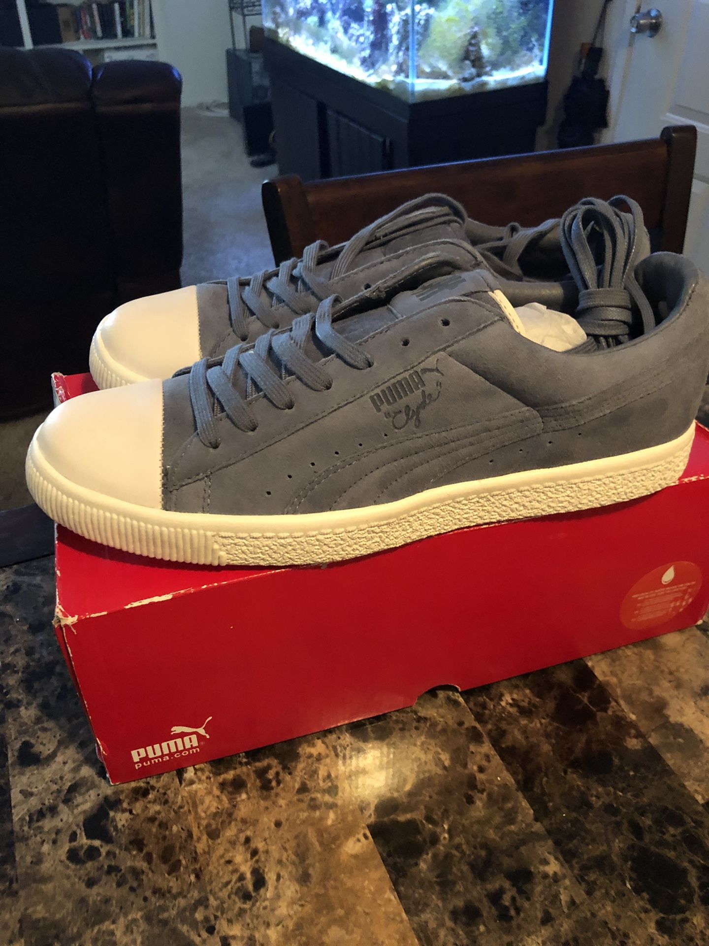 Puma Clyde x Undefeated Coverblock