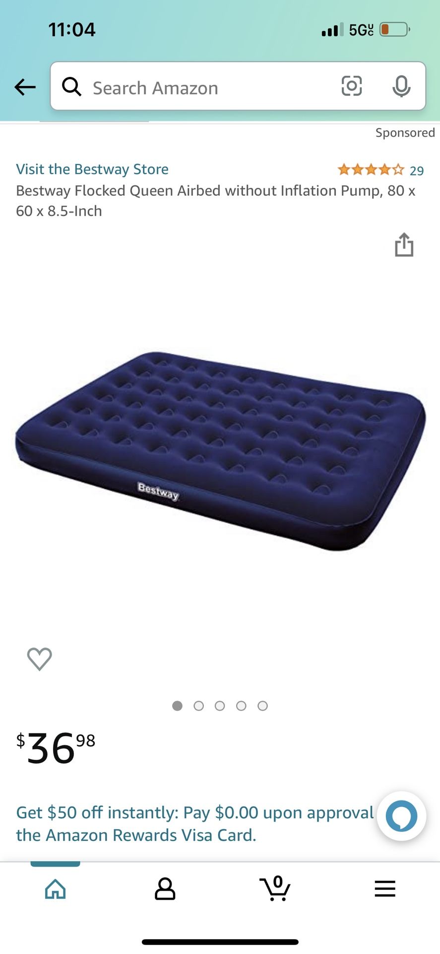 Bestway Queen Size Air Mattress