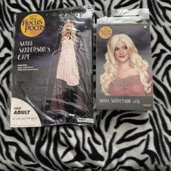 Sarah Sanderson’s Cape & Wig