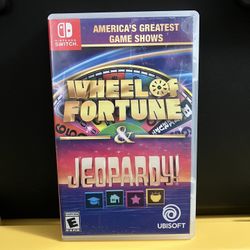 Wheel of Fortune and Jeopardy COMPLETE for Nintendo Switch video game console system or Lite & OLED