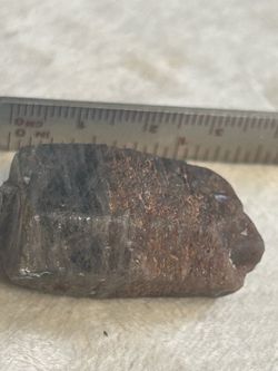 Sapphire gemstone record keeper over one inch