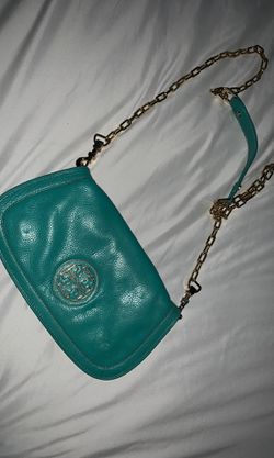 Used Turquoise Tory Burch Crossbody Purse for Sale in Austin, TX - OfferUp