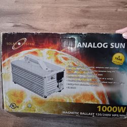 Analog Sun Magnetic Ballast 120/240V HPS/MH 1000W 