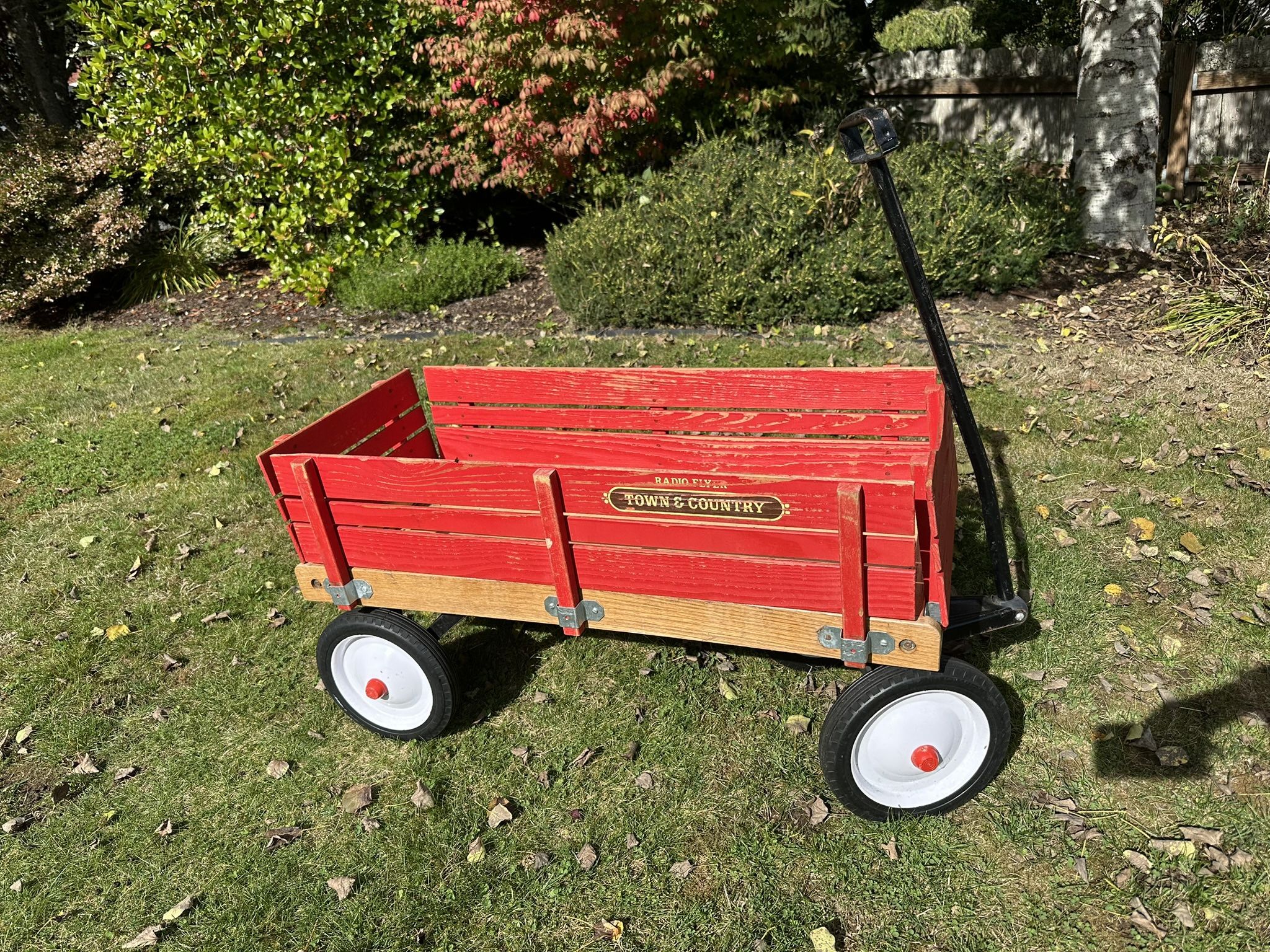 Vintage Radio Flyer Red Wagon