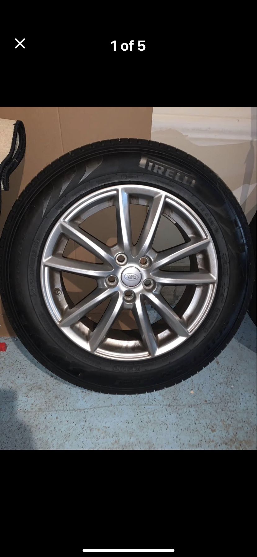 Range Rover Pirelli Tires & Rims. 235/65 R19