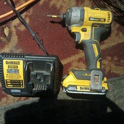 Dewalt  Drill  Battery and Charger $40