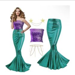 Mermaid Costume.  Cosplay .