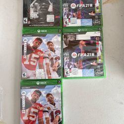 Xbox Madden/fifa Games BRAND NEW