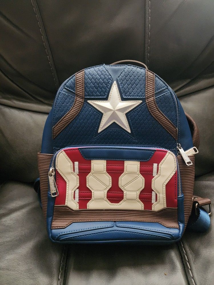 Loungefly Captain America Backpack