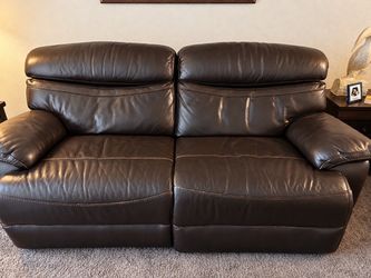 Leather sofa