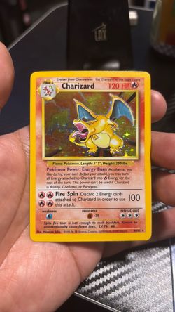 Charizard Base Set Holo LP 1995