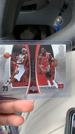 Lebron James and Jordan