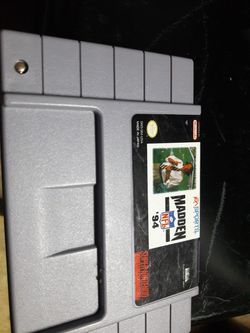 SUPER NINTENDO GAME Madden nfl