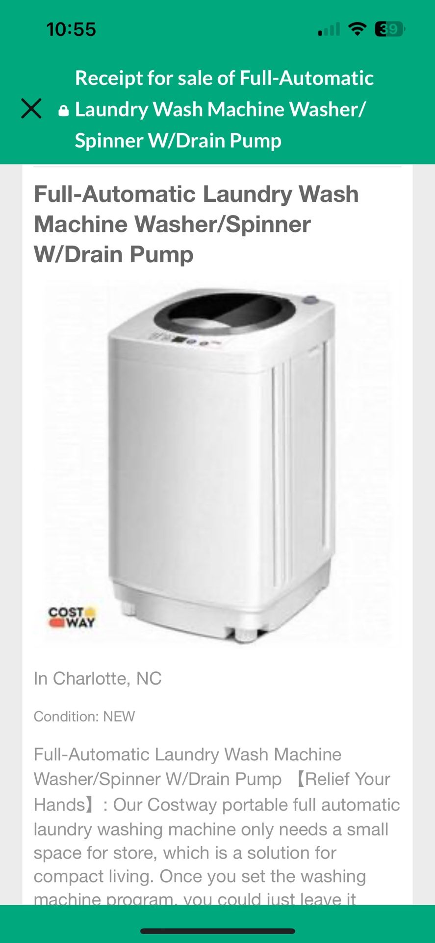 Portable Washer And Dryer