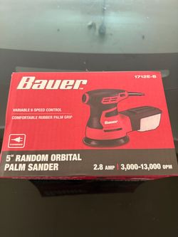 Bauer 5" Random Orbital Palm Sander