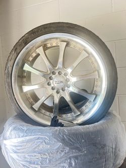 Tires with rim