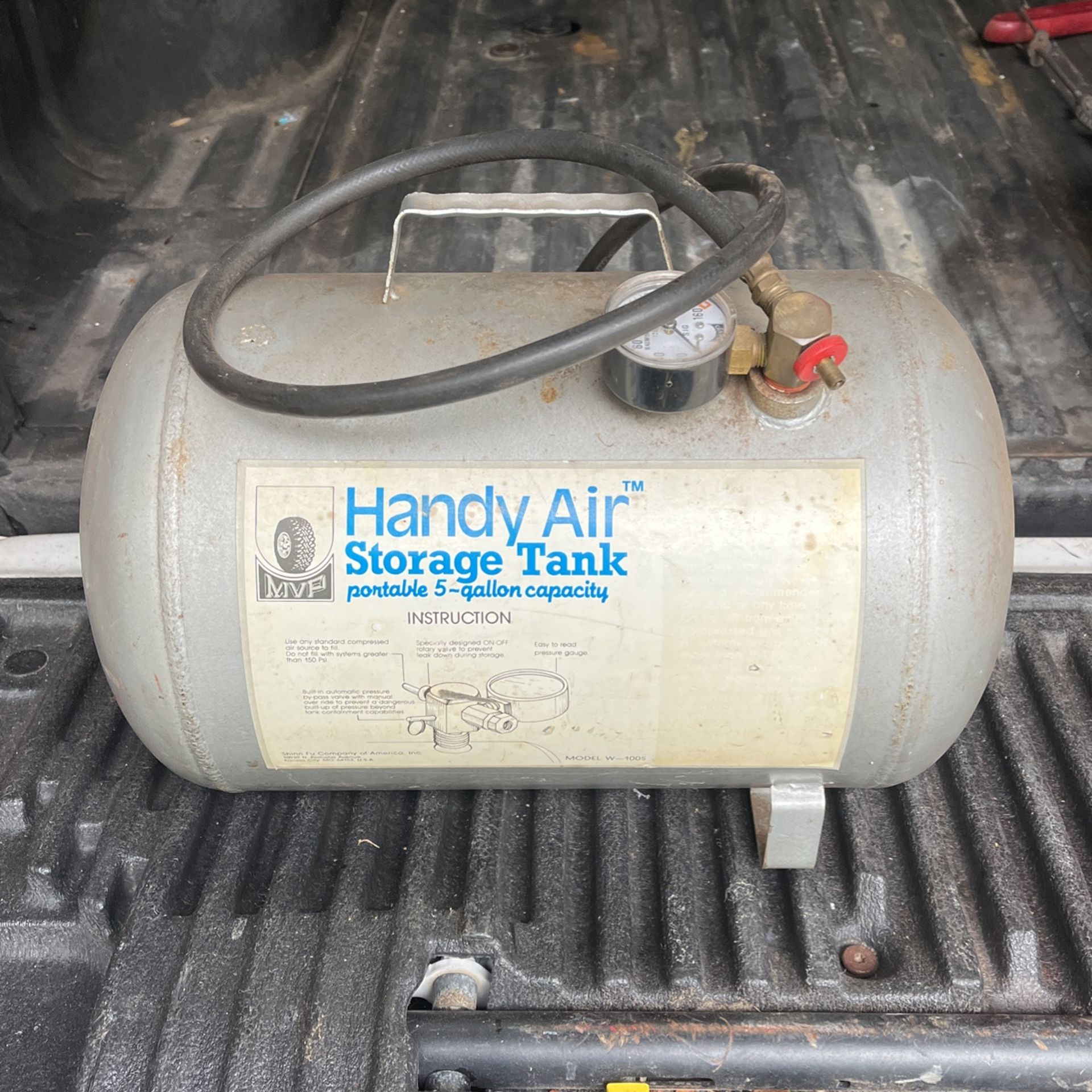 Handy Air 5-gallon Air Storage Tank