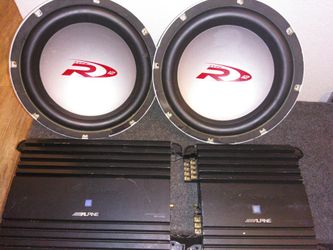Alpine car audio package