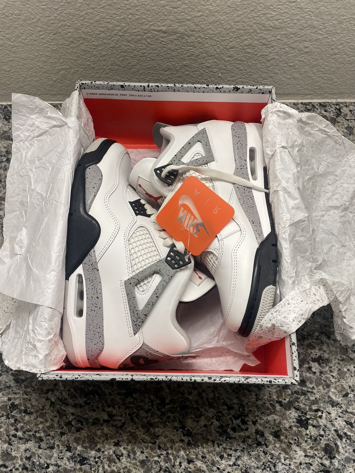 jordan 4 retro white cement