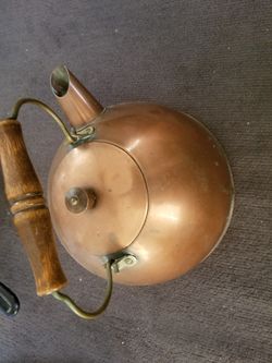 Copper Tea Pot. $20