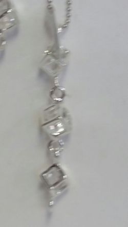 Brand new silver necklaces