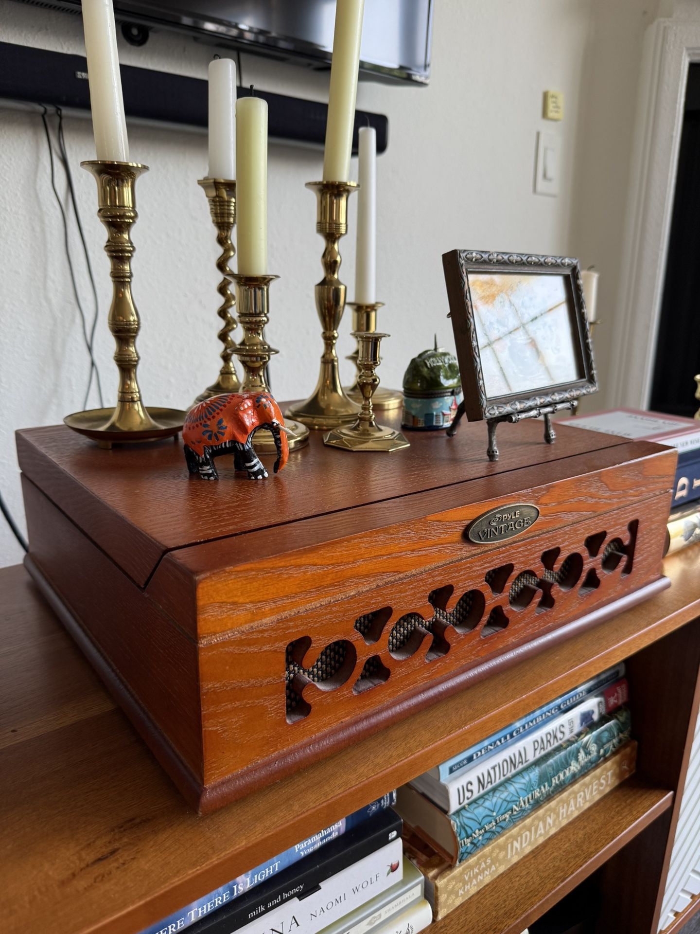 Vintage Style Record Player