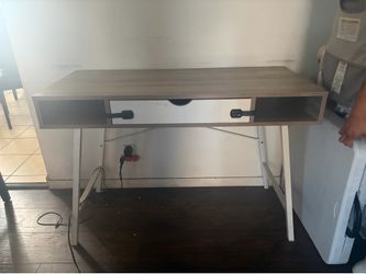 Wooden desk