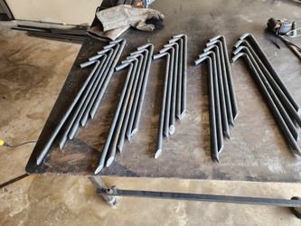 Metal Stakes for Moonwalk/Tent