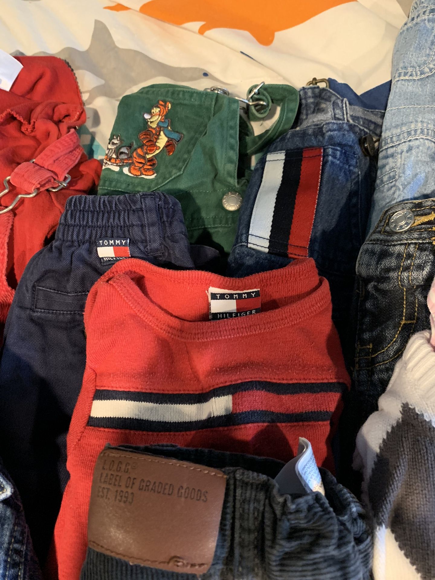 Lot Of Baby Boy Size 6-12 Month Clothes