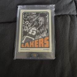 Stu Lantz basketball card