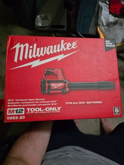 Milwaukee 12v Blower